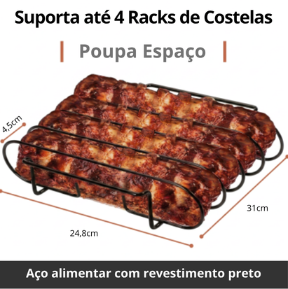 Grelha para 4 Costelas inteiras