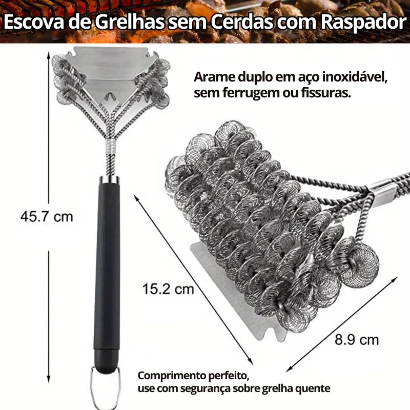 Cepillo para parrilla avanzado