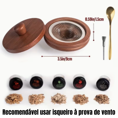 Kit de Fumagem para Whisky