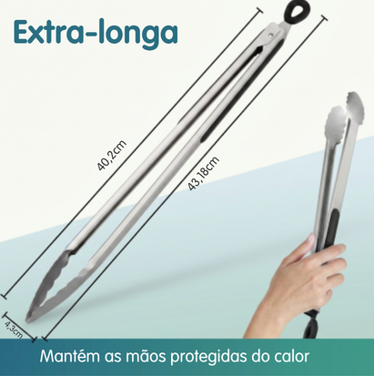 Pinça para Grelhar grande