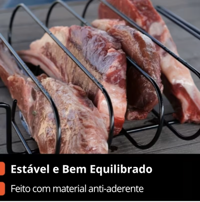 Grelha para 4 Costelas inteiras